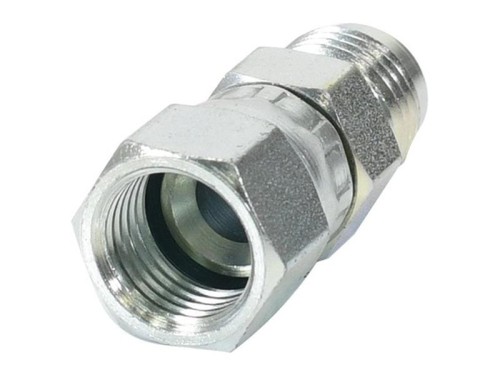 Adapter hydrauliczny 9/16'' JIC Męski x 9/16'' JIC Obrotowa żeńska S.11998 - Intertraktor