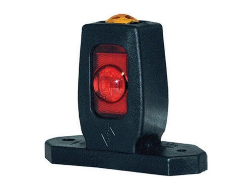 LED Lampa obrysowa - Przód, tył & Z bocznym zaworem, Lewa/Prawa, 12-24V S.113360 - Intertraktor