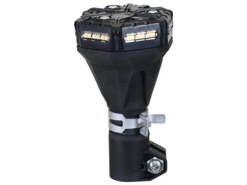 LED Lampa błyskowa MICRO BRIGHT, (Pomarańczowy) Interference: Class 5, Mocowana na trzpień, 12V S.167700 - Intertraktor
