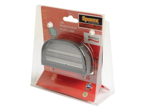 LED Lampa podświetlenia tablicy rejestracyjnej, 12-24V S.26605 - Intertraktor