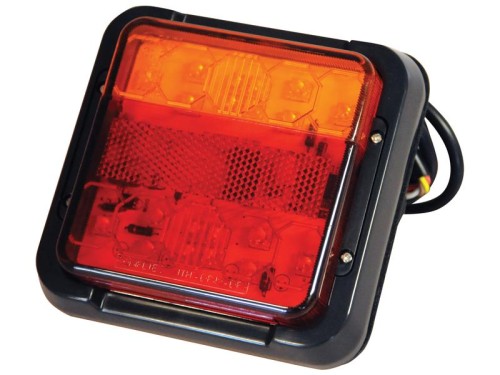 LED Lampa zespolona, Funkcje: 3, Hamulec / Tylna / Kierunkowskaz, Lewa/Prawa, 12-24V S.112866 - Intertraktor