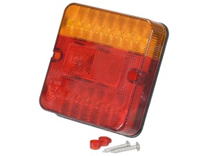 LED Lampa zespolona, Funkcje: 4, Hamulec / Tylna / Kierunkowskaz / Tablica Rejestracyjna, Lewa/Prawa, 12V S.112867