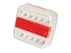 LED Lampa zespolona, Funkcje: 4, Hamulec / Tylna / Kierunkowskaz / Tablica Rejestracyjna, Lewa/Prawa, 12V S.26299