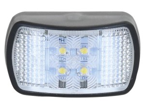 LED Lampa obrysowa - Przednia, Lewa/Prawa, 12-24V S.23167