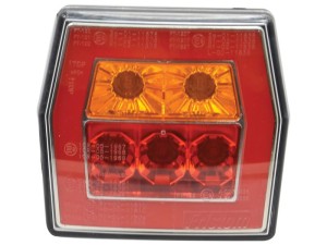 LED Lampa zespolona, Funkcje: 3, Hamulec / Tylna / Kierunkowskaz, Lewa/Prawa, 12-36V S.143048