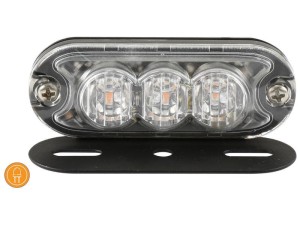 LED Obrysowe lampy ostrzegawcze, Interference: Class 3, Funkcje: jeden błysk, Podwójny błysk, 12-24V S.152727