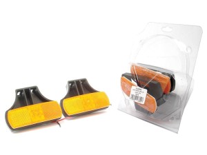 LED Lampa obrysowa boczna, Lewa/Prawa, 12/24V S.23624