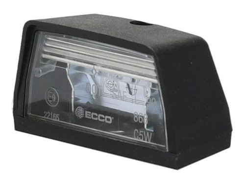 Światło tablicy rejestracyjnej 12/24V S.27106 - Intertraktor