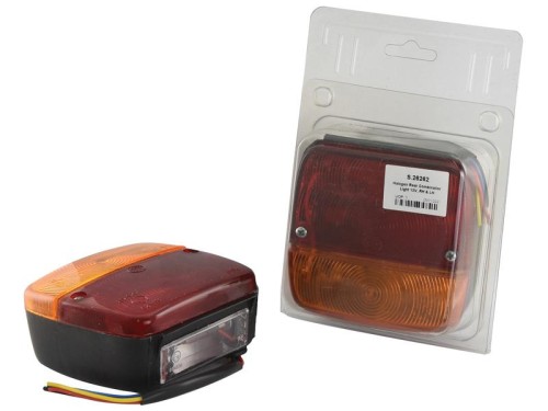 Lampa tylna 12V, Lewa/Prawa S.26262 - Intertraktor