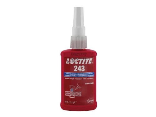 LOCTITE® 243 Produkt do zabezpieczania połączeń gwintowych - 50ml S.14757 - Intertraktor