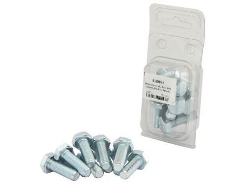 Zestaw śrub metrycznych, M10x30mm (DIN 933) Wytrzymałość na rozciąganie: 8.8. S.59948 - Intertraktor