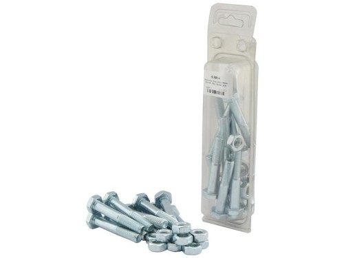 Śruba metryczna, Wymiar: M10x60mm (DIN 931, DIN 934) 10 szt agropak S.5914 - Intertraktor