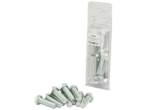 Śruba metryczna, Wymiar: M12x40mm (DIN 931) 10 szt agropak S.59957 - Intertraktor