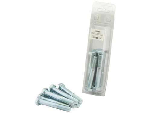 Śruba metryczna, Wymiar: M12x80mm (DIN 931) 8 szt agropak S.59961 - Intertraktor