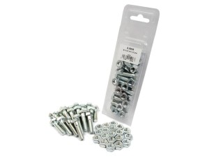 Zestaw śrub metrycznych, M8x30mm (DIN 933, DIN 934) Wytrzymałość na rozciąganie: 8.8. S.5906