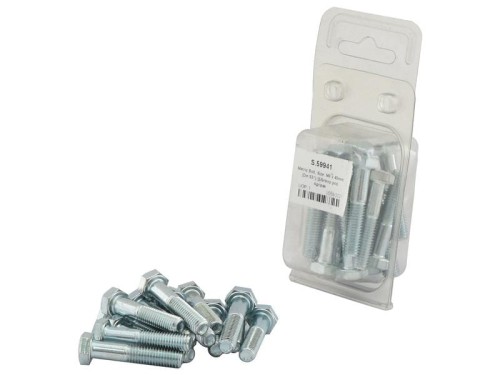 Śruba metryczna, Wymiar: M8x40mm (DIN 931) 15 szt agropak S.59941 - Intertraktor