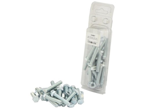 Zestaw śrub metrycznych, M8x40mm (DIN 933, DIN 934) Wytrzymałość na rozciąganie: 8.8. S.5907 - Intertraktor