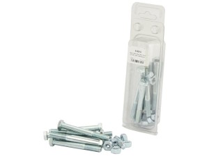 Śruba metryczna, Wymiar: M8x70mm (DIN 931, DIN 934) 10 szt agropak S.5910