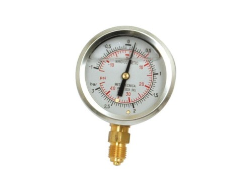 Manometr glicerynowy 1/4'' (-1/+3 bar) S.59480 - Intertraktor