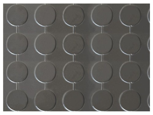 Mata gumowa (Szary) 1200 x 1000 x 4mm S.35473 - Intertraktor