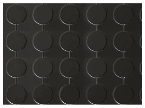 Mata gumowa (Czarny) 1200 x 1000 x 4mm S.35472 - Intertraktor