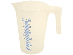 Przezroczyste Pojemnik z miarką - 0.5L S.11294