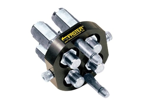 Multizłącze hydrauliczne gniazdo - Gwint żeński - x 1/2'' BSP - 2P506G Seria S.112637 - Intertraktor