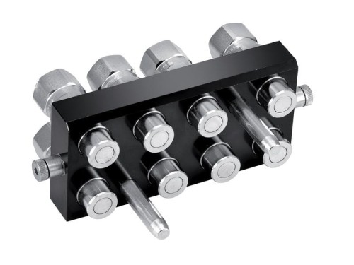 Multizłącze hydrauliczne gniazdo - Gwint żeński - x 1/2'' BSP - 2P808 Seria S.112625 - Intertraktor