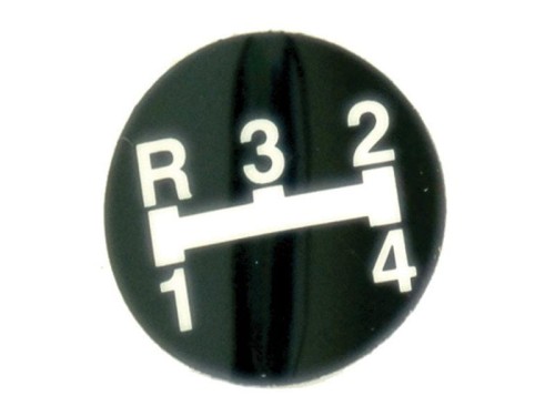Naklejka na dźwignię zmiany biegów S.41757 - Intertraktor