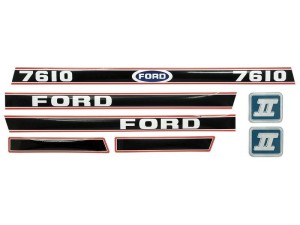Zestaw naklejek - Ford / New Holland 7610 Force II S.12109