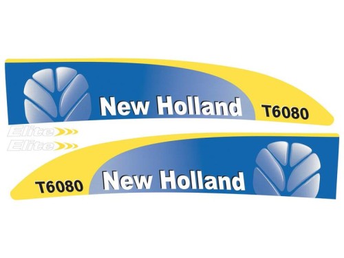Zestaw naklejek - Ford / New Holland T6080 S.128817 - Intertraktor