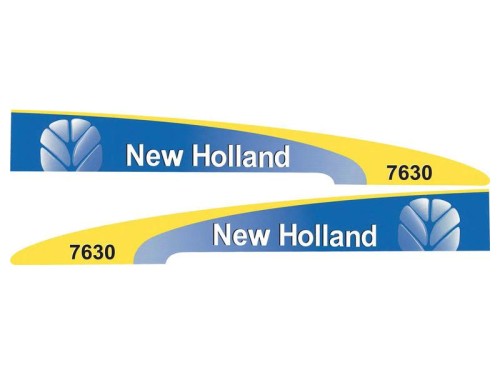 Zestaw naklejek - Ford / New Holland 7630 S.128812 - Intertraktor