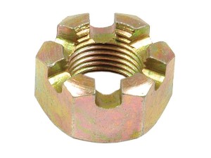 Nakrętka Koronowe, Rozmiar: 5/8'' UNF (DIN or Standard No. DIN 935) Wytrzymałość na rozciąganie: 8.8 S.8933