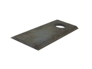 Nożyk - Płaskie ostrze, górna krawędź ostra - 102 x 45x4mm - Otwór Ø17mm - Lewa/Prawa - Zastępuje Reese/UFO Zastępuje: UFO 141 S.77076