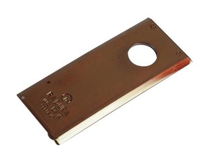 Nożyk - Płaskie ostrze, górna krawędź ostra - 108 x 46x3mm - Otwór Ø19mm - Lewa/Prawa - Zastępuje Galfre Zastępuje: 108D S.105661