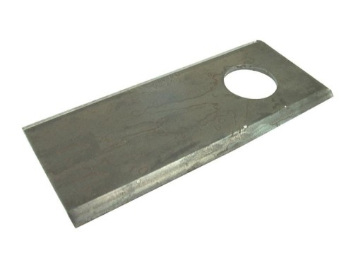 Nożyk - Płaskie ostrze, górna krawędź ostra - 108 x 48x3mm - Otwór Ø21mm - Lewa/Prawa - Zastępuje Galfre, Marangon, Morra, New Holland Zastępuje: 108D STRAIGHT S.77079 - Intertraktor