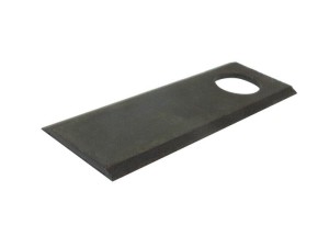 Nożyk - Płaskie ostrze, górna krawędź ostra - 109 x 40x3mm - Otwór Ø20.5mm - Lewa/Prawa - Zastępuje Taarup Zastępuje: 58.372.000 S.77120