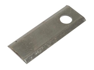 Nożyk - Płaskie ostrze, górna krawędź ostra - 114 x 50x4mm - Otwór Ø19mm - Lewa/Prawa - Zastępuje JF, Stoll Zastępuje: 13800027 S.105670