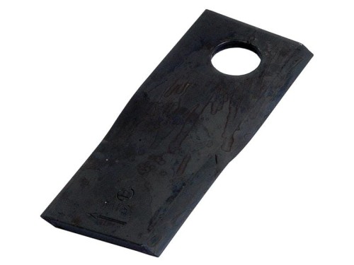 Nożyk - Obrotowe ostrze, górna krawędź ostra i równoległa - 118 x 47x4mm - Otwór Ø19mm - prawa - Zastępuje Fella Zastępuje: 135563 S.22919 - Intertraktor