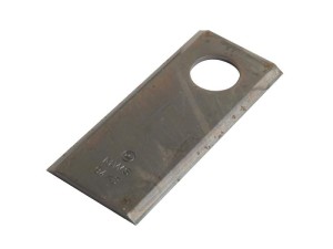 Nożyk - Płaskie ostrze, górna krawędź ostra - 94 x 40x3mm - Otwór Ø19mm - Lewa/Prawa - Zastępuje Claas, Niemeyer Zastępuje: 9781860 S.105706