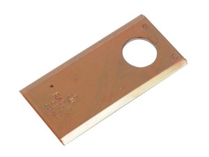 Nożyk - Płaskie ostrze, górna krawędź ostra - 96 x 48x3mm - Otwór Ø21mm - Lewa/Prawa - Zastępuje SIP Zastępuje: 152147607 S.105702