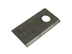 Nożyk - Płaskie ostrze, górna krawędź ostra - 96 x 50x4mm - Otwór Ø19mm - Lewa/Prawa - Zastępuje JF, Stoll Zastępuje: 13800025 S.77090
