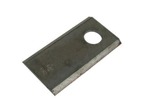 Nożyk - Płaskie ostrze, górna krawędź ostra - 96 x 50x4mm - Otwór Ø19mm - Lewa/Prawa - Zastępuje JF, Stoll Zastępuje: 13800025 S.77090 - Intertraktor