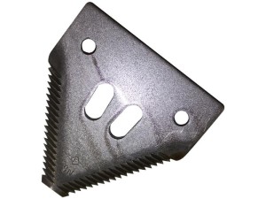 Nożyk górnie ryflowany - 80x76x2.75mm - Otwór Ø6.5mm - odległość pomiedzy otworami 51mm - ZastępujeSchumacher Zastępuje: 420.100.045 S.78429