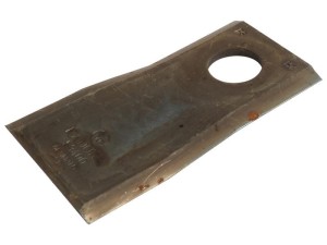 Nożyk - Obrotowe ostrze, górna krawędź ostra - 105 x 47x4mm - Otwór Ø20.5mm - lewa - Zastępuje Kuhn, John Deere Zastępuje: K6801410 S.79520