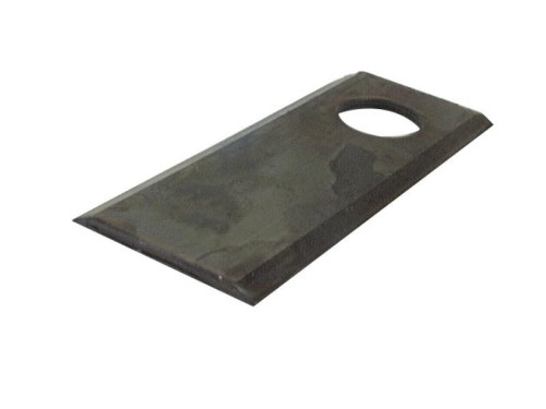 Nożyk - Płaskie ostrze, górna krawędź ostra - 98 x 40x3mm - Otwór Ø19mm - Lewa/Prawa - Zastępuje Galfre, BCS, Kidd, Farendlose, Fort-Morra, Marangon Zastępuje: 98D STRAIGHT S.77077 - Intertraktor