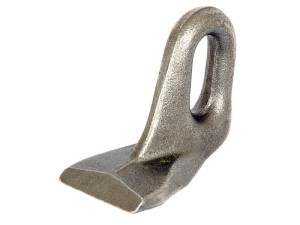 Nóż bijakowy, Szerokość górna: 30mm, Szerokość podstawy: 50mm, Otwór Ø: 27x16mm, Promień 80mm - Zastępuje Bomford Zastępuje: 4275001 S.106504