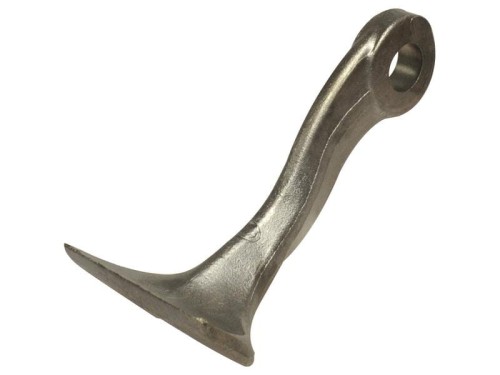 Nóż bijakowy, Szerokość górna: 17mm, Szerokość podstawy: 100mm, Otwór Ø: 25.5mm, Promień 180mm - Zastępuje Desvoys Zastępuje: 4118 S.118498 - Intertraktor