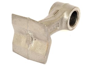Nóż bijakowy, Szerokość górna: 38mm, Szerokość podstawy: 60mm, Otwór Ø: 25.5mm, Promień 102mm - Zastępuje Bomford Zastępuje: 4639901 S.106505