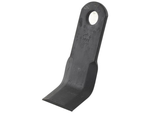 Nóż bijakowy, Długość: 204mm, Szerokość: 60mm, Otwór Ø: 25.5mm, Grubość: 8mm. Zastępuje Pegoraro, Becchio, Celli, Feraboli (SKH & MF), Palladino, Quivogne S.143311 - Intertraktor